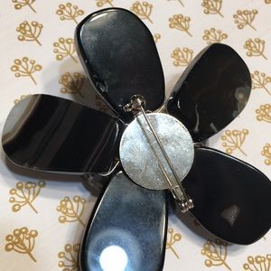 Jewelry - Flower black brooch NEW handmade Jewelry - Flower black brooch NEW handmade